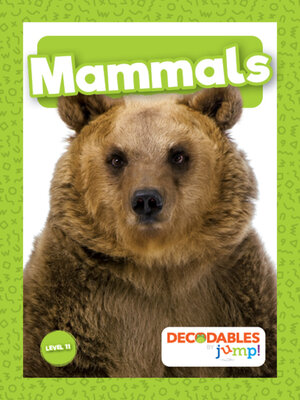 cover image of Mammals